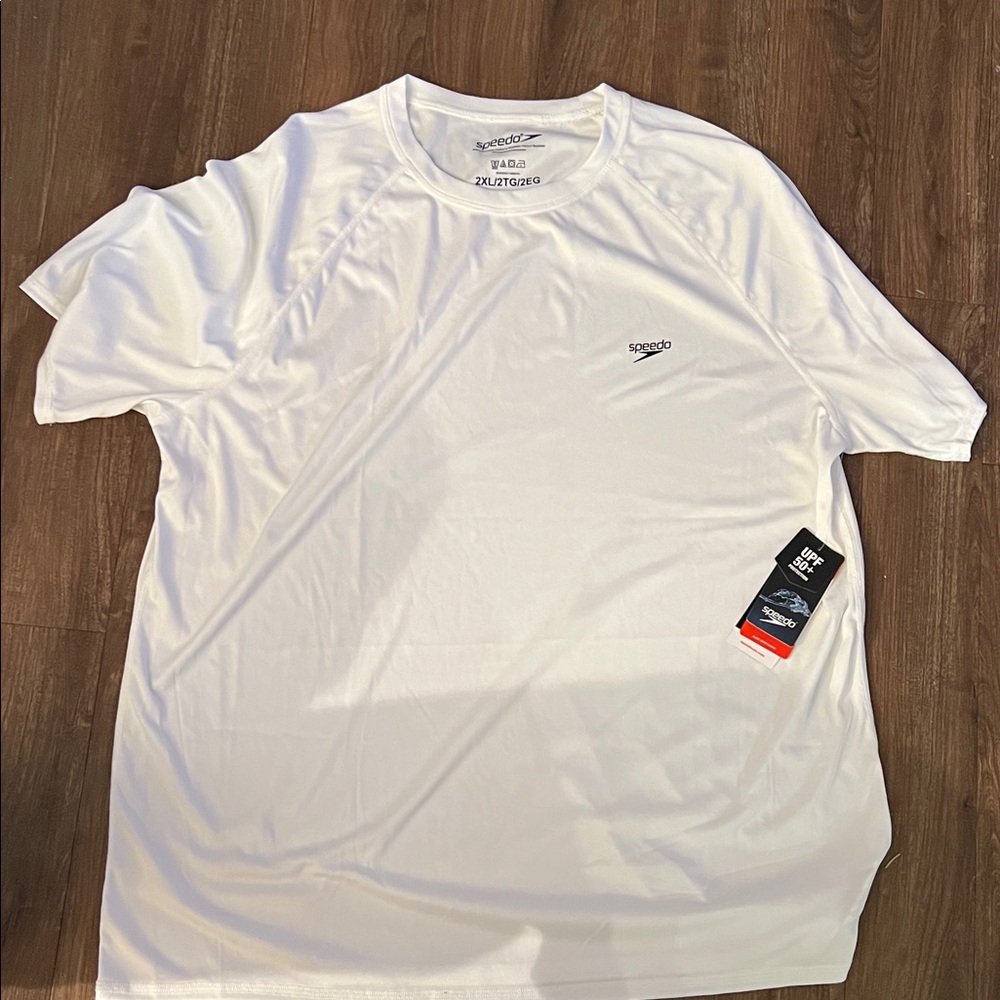 Speedo Men's Classic White Tee